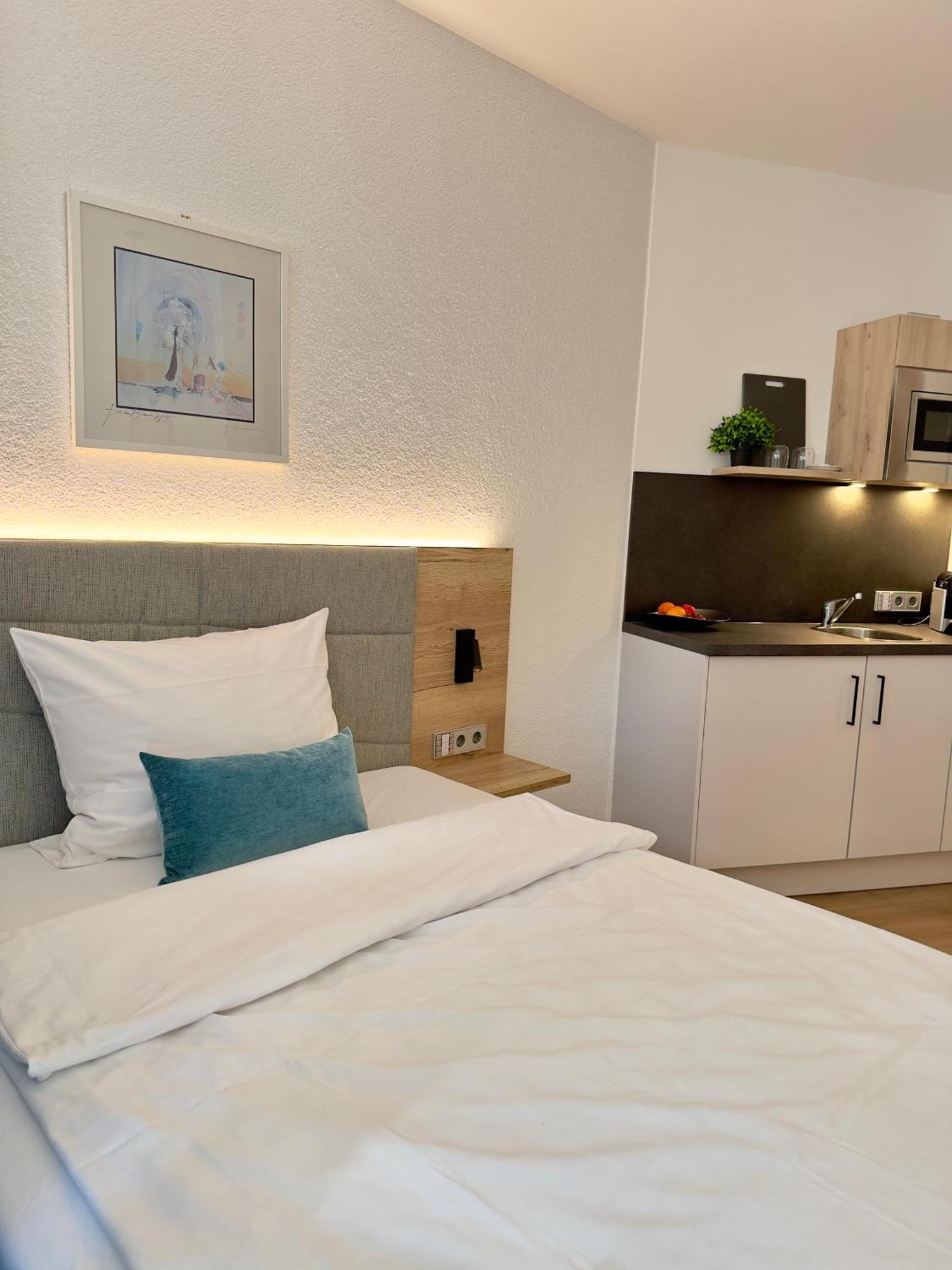 Living & Serviced Apartments By Blauer Wolf غونوهاوسن المظهر الخارجي الصورة
