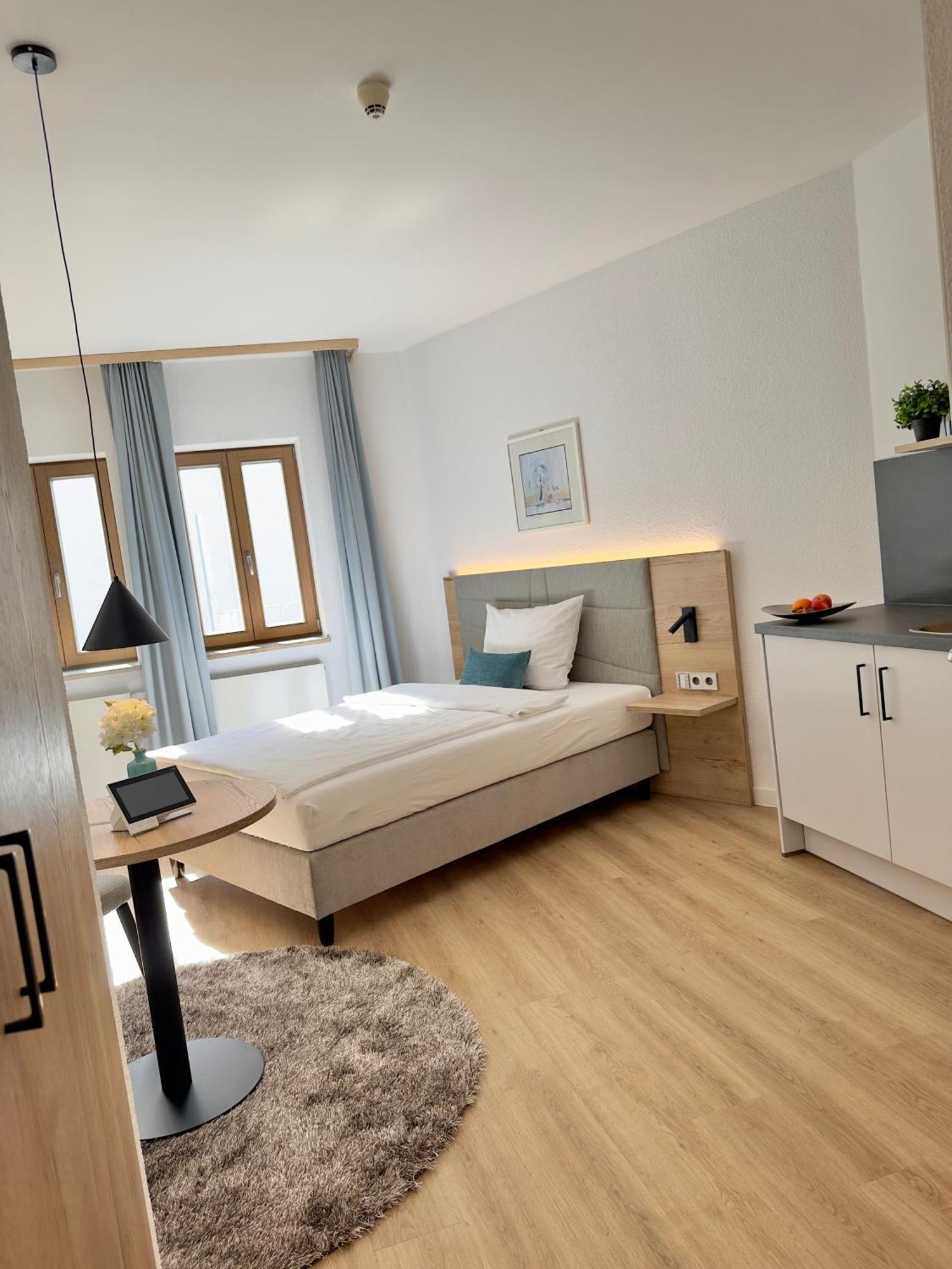 Living & Serviced Apartments By Blauer Wolf غونوهاوسن المظهر الخارجي الصورة